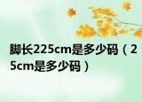 脚长225cm是多少码（25cm是多少码）
