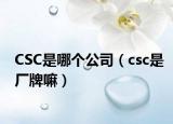 CSC是哪个公司（csc是厂牌嘛）