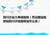 到川沙坐几号线地铁（秀沿路站地铁站到川沙站地铁站怎么走）