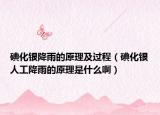 碘化银降雨的原理及过程（碘化银人工降雨的原理是什么啊）