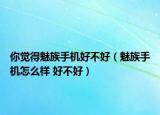 你觉得魅族手机好不好（魅族手机怎么样 好不好）