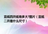 宣纸四开纸有多大?图片（宣纸二开是什么尺寸）