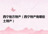 西宁地方特产（西宁特产有哪些土特产）