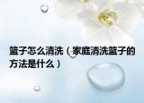 篮子怎么清洗（家庭清洗篮子的方法是什么）