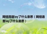 网络用语lay了什么意思（网络语言lay了什么意思）