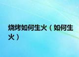烧烤如何生火（如何生火）