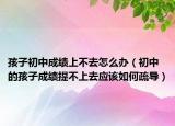 孩子初中成绩上不去怎么办（初中的孩子成绩提不上去应该如何疏导）