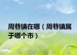 周巷镇在哪（周巷镇属于哪个市）