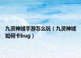 九灵神域手游怎么玩（九灵神域如何卡bug）