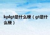 kplgt是什么梗（gt是什么梗）