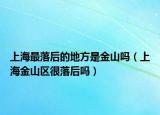 上海最落后的地方是金山吗（上海金山区很落后吗）