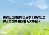 脚踝扭伤肿是怎么回事（脚踝扭伤肿了怎么办 扭伤的两大原因）