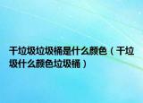 干垃圾垃圾桶是什么颜色（干垃圾什么颜色垃圾桶）