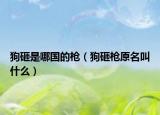 狗砸是哪国的枪（狗砸枪原名叫什么）