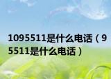 1095511是什么电话（95511是什么电话）