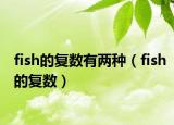 fish的复数有两种（fish的复数）
