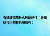 有机玻璃用什么胶能粘住（玻璃胶可以粘有机玻璃吗）