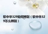 软中华329如何辨别（软中华329怎么辨别）