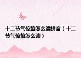 十二节气惊蛰怎么读拼音（十二节气惊蛰怎么读）