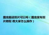 图虫搬运照片可以吗（图虫发布照片教程 教大家怎么操作）