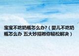 宝宝不吃奶瓶怎么办?（婴儿不吃奶瓶怎么办 五大妙招教你轻松解决）