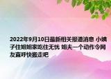 2022年9月10日最新相关报道消息 小姨子住姐姐家吃住无忧 姐夫一个动作令网友直呼快搬走吧