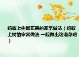 蚂蚁上树最正宗的家常做法（蚂蚁上树的家常做法 一起做出这道菜吧）