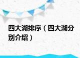 四大湖排序（四大湖分别介绍）