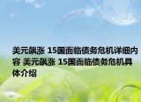 美元飙涨 15国面临债务危机详细内容 美元飙涨 15国面临债务危机具体介绍