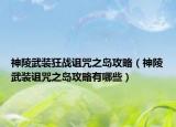 神陵武装狂战诅咒之岛攻略（神陵武装诅咒之岛攻略有哪些）