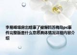 李易峰塌房出啥事了被爆料苏梅岛pc事件完整版是什么意思具体情况详细内容介绍