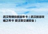 武汉有哪些旅游年卡（武汉旅游攻略之年卡 要注意交通安全）