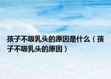 孩子不吸乳头的原因是什么（孩子不吸乳头的原因）
