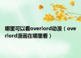 哪里可以看overlord动漫（overlord漫画在哪里看）