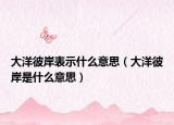 大洋彼岸表示什么意思（大洋彼岸是什么意思）