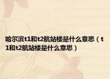 哈尔滨t1和t2航站楼是什么意思（t1和t2航站楼是什么意思）