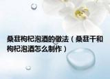桑葚枸杞泡酒的做法（桑葚干和枸杞泡酒怎么制作）
