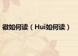 徽如何读（Hui如何读）