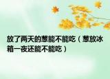 放了两天的葱能不能吃（葱放冰箱一夜还能不能吃）