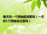 每天吃一个西柚能减肥吗（一天吃1个西柚会过量吗）