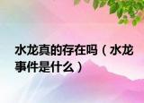 水龙真的存在吗（水龙事件是什么）