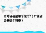 青海省会是哪个城市?（广西省会是哪个城市）