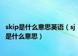 skip是什么意思英语（sj是什么意思）