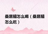 桑葚醋怎么喝（桑葚醋怎么吃）