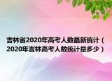 吉林省2020年高考人数最新统计（2020年吉林高考人数统计是多少）