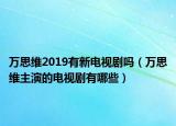 万思维2019有新电视剧吗（万思维主演的电视剧有哪些）