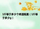 1斤等于多少个啤酒瓶盖（1斤等于多少g）