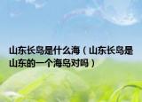山东长岛是什么海（山东长岛是山东的一个海岛对吗）