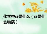 化学中sr是什么（sr是什么物质）