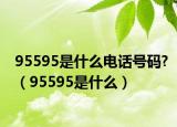 95595是什么电话号码?（95595是什么）